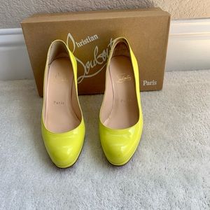 Christian Louboutin New Simple Pump 90 Patent Calf - Size 35 1/2/US 5.5